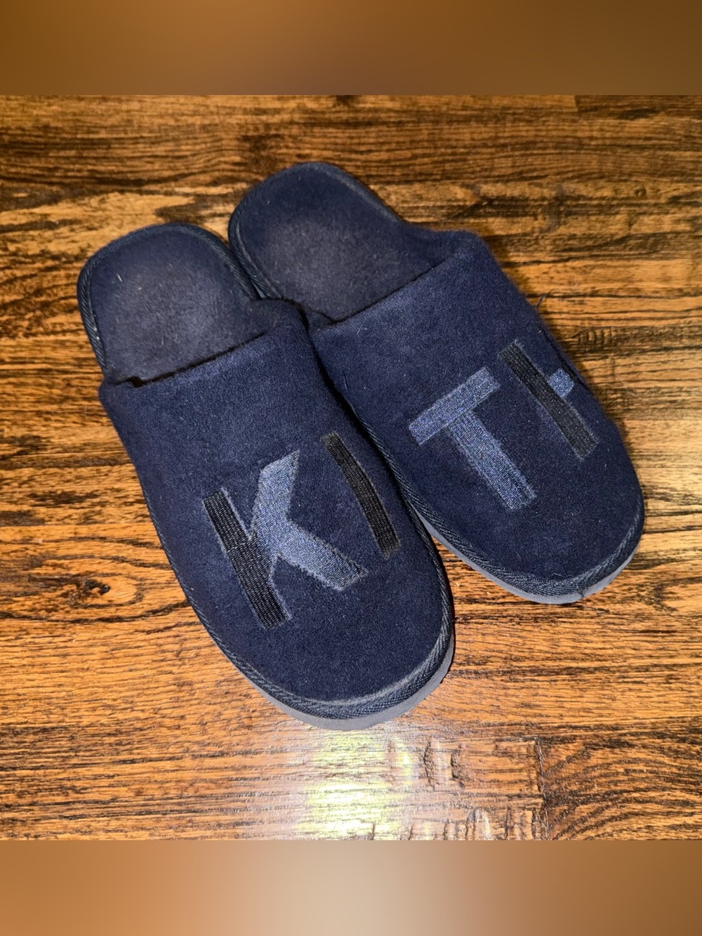 Kith SS18 Navy Blue Terry Cloth Summer Beach Slippers Size 11